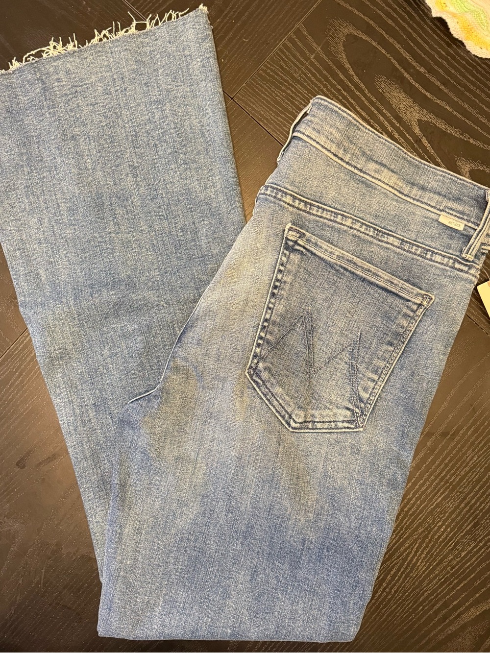 Mother Women’s Light Blue Denim Jeans - Classic Straight Leg